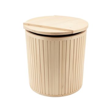 Hill Bluff Closed Garden Compost Bin - Beige