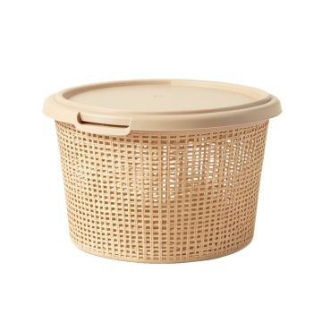 Maple Brook Laundry Hamper - Beige