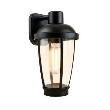 Borde Black 1- Bulb 15.1 '' H Outdoor Wall Lantern
