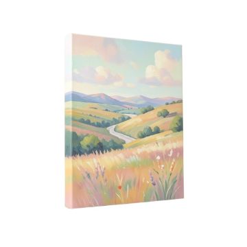 Cumulus Landscape Ii By Emma Scarvey - Wrapped Canvas Painting Print
