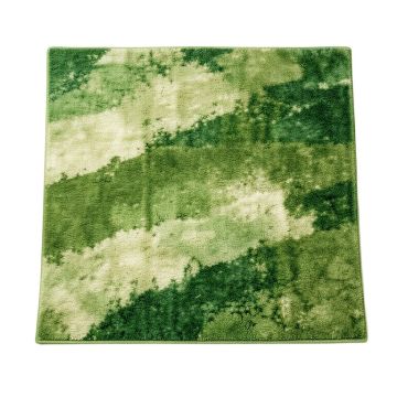 Ombre Abstract Green Rug