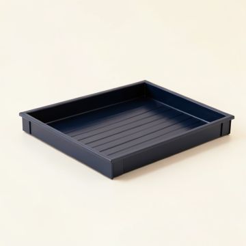 Cove Crest Empty Under-Desk Cable Tray - Navy (synthetic illustration; no displayed measurements)