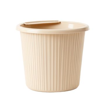 Ridge Bend Laundry Hamper - Beige