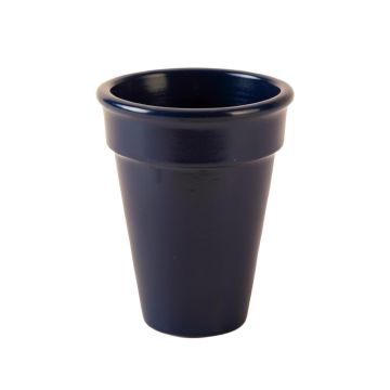 Laurel Crest Empty Railing Planter With Integral Brackets - Navy