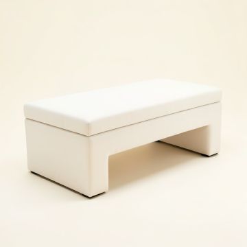 Avera Upholstered Flip Top Storage Bench (synthetic illustration; no displayed measurements)