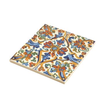 Arroto Decor York 5.88 '' X 5.88 '' Straight Edge Ceramic Singular Tile (synthetic illustration; no displayed measurements)