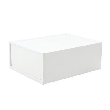 Glen Bend Desktop Monitor Riser - White (synthetic illustration; no displayed measurements)