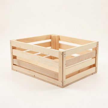 Juniper Crest Empty Furniture-Style Pet Crate - Beige (synthetic illustration; no displayed measurements)