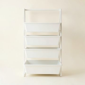 Clay Bridge Empty Vertical Garden Frame - White (synthetic illustration; no displayed measurements)
