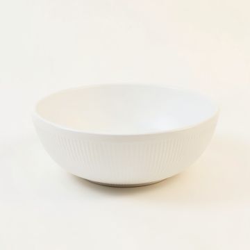 Elm Crest Dining Bowl - White (synthetic illustration; no displayed measurements)