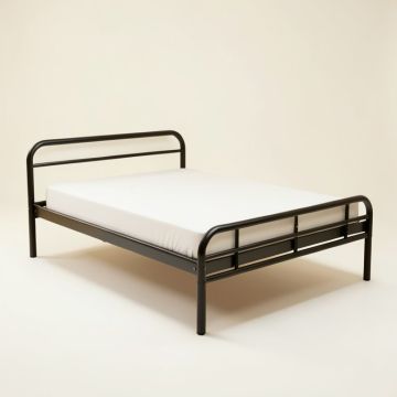 Metal Platform Bed (synthetic illustration; no displayed measurements)