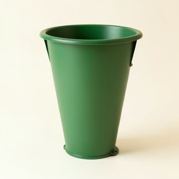 Field Dale Empty Railing Planter With Integral Brackets - Green (synthetic illustration; no displayed measurements)