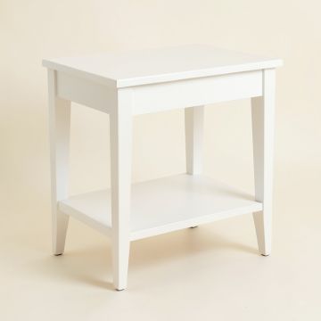 Brook Branch Side Table - White (synthetic illustration; no displayed measurements)