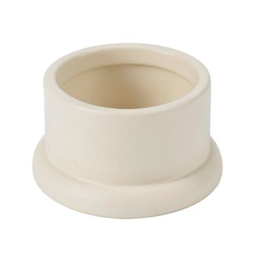 Harbor Crest Empty Candle Holder - Ivory
