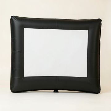 Outdoor Inflatable Movie Screen With Quiet Fan And Storage Bag (synthetic illustration; no displayed measurements)