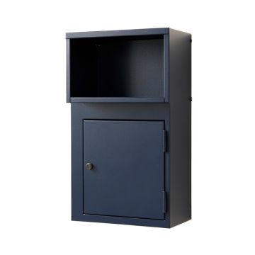 Aspen Dale Wall-Mounted Entry Cabinet - Navy (synthetic illustration; no displayed measurements)