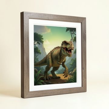 Bogandilla Ancient Dinosaurs Framed Art (synthetic illustration; no displayed measurements)