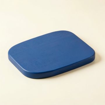 Ridge Bend Cutting Board - Blue (synthetic illustration; no displayed measurements)