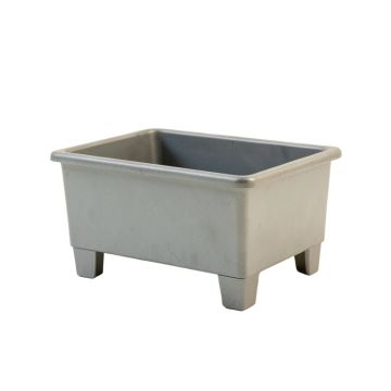 Bay Crest Empty Raised Planter - Gray