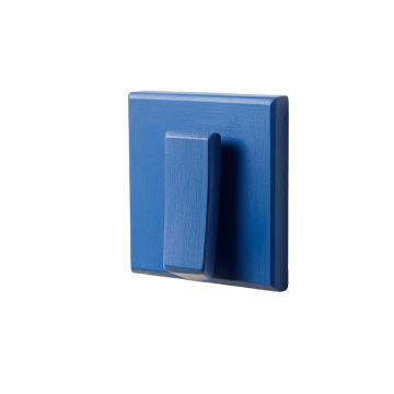 Ridge Branch Wall-Mounted Robe Hook - Blue