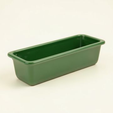 Brook Crossing Empty Railing Planter With Integral Brackets - Green (synthetic illustration; no displayed measurements)