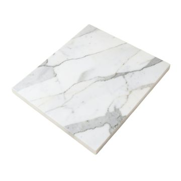 Calacatta Royal 18 '' X 36 '' Straight Edge Porcelain Singular Floor Use Tile