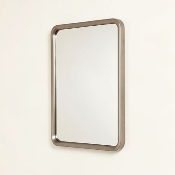 Contemporary Wall Mirror (synthetic illustration; no displayed measurements)