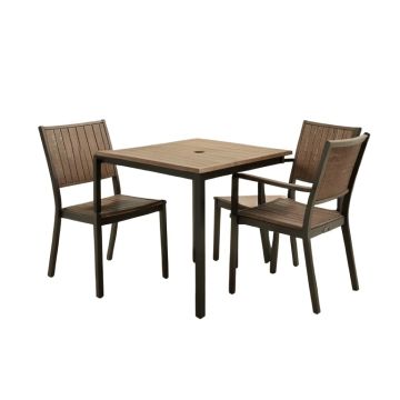 Helfer 3 Piece Bistro Set
