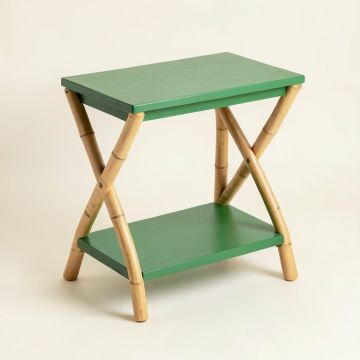 Heath Falls Side Table - Green (synthetic illustration; no displayed measurements)