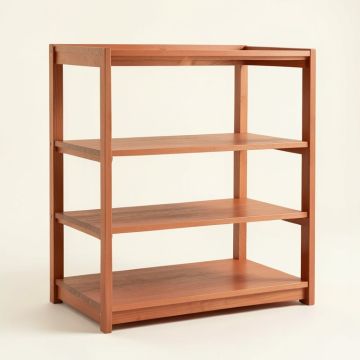 Meadow Bend Empty Seed-Starting Shelving Unit Without Lights - Terracotta (synthetic illustration; no displayed measurements)