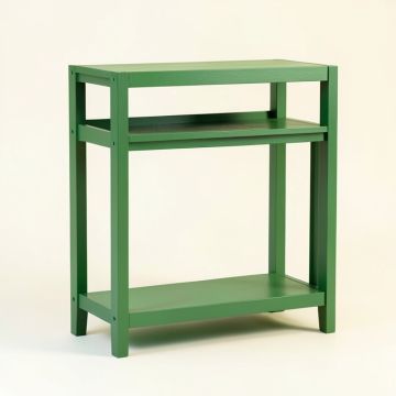Alder Brook Empty Seed-Starting Shelving Unit Without Lights - Green (synthetic illustration; no displayed measurements)