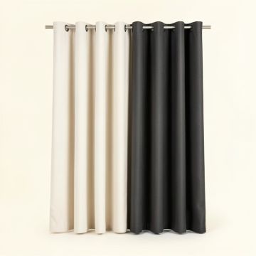Busselton Solid Blackout Thermal Curtain Panels (synthetic illustration; no displayed measurements)