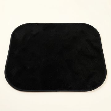 Glen Bend Bath Mat - Black (synthetic illustration; no displayed measurements)
