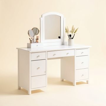 Evant Solid Wood Vanity (synthetic illustration; no displayed measurements)