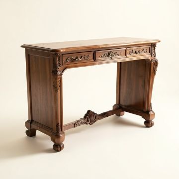 Faunsdale Antique Console Table (synthetic illustration; no displayed measurements)