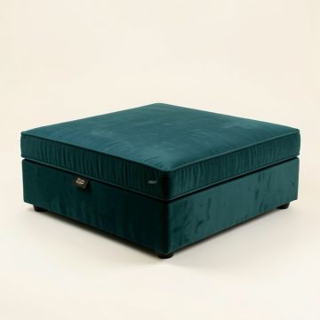 Vanderpool 74.8 '' Velvet Square Arm Sleeper (synthetic illustration; no displayed measurements)