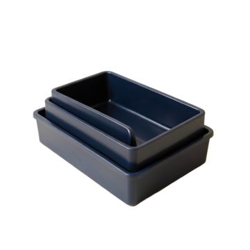 Rowan Bluff Empty Pantry Drawer Organizer Insert - Navy