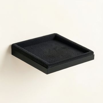 Wren Edge Wall-Mounted Cat Perch - Black (synthetic illustration; no displayed measurements)