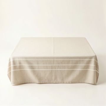 Summit Canyon Flat Bed Sheet - Beige (synthetic illustration; no displayed measurements)