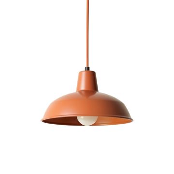 Cliff Arc Pendant Light Suspended From One Plain Cable