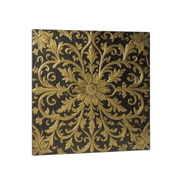 Viola 12 '' X 18 '' Metal Decorative Mural Tile