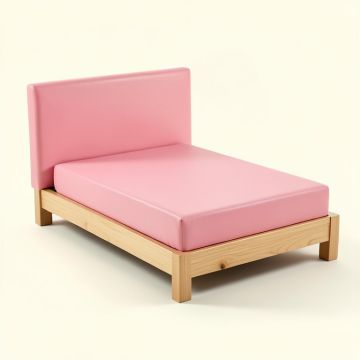 Jojo Siwa Upholstered Twin Platform Bed (synthetic illustration; no displayed measurements)
