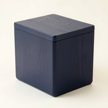 Dune Field Side Table - Navy (synthetic illustration; no displayed measurements)