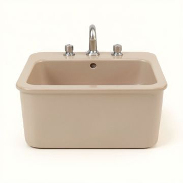 Front Fireclay Single Bowl 33 '' L X 18 '' W Farmhouse Apron Kitchen Sink (synthetic illustration; no displayed measurements)