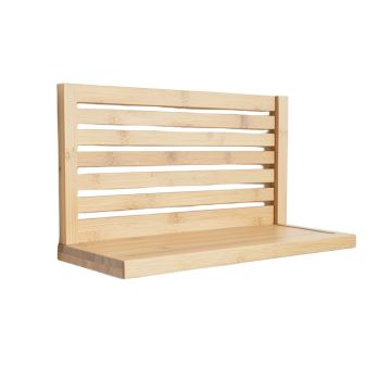 Ash Dale Wall-Mounted Entryway Organizer Shelf - Beige