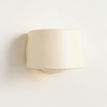Heath Brook Wall Sconce Mounted On A Plain Wall - Cream (synthetic illustration; no displayed measurements)