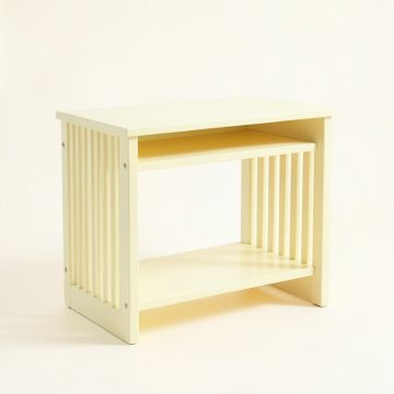 Field Bluff Small Writing Desk - Ivory (synthetic illustration; no displayed measurements)