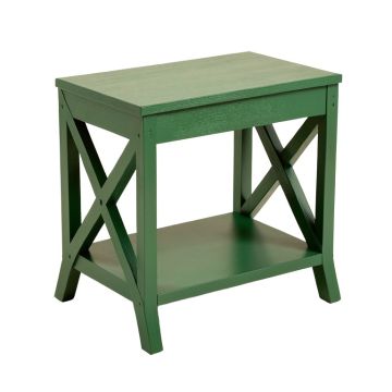 Hill Crest Side Table - Green