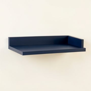 Harbor Crest Wall-Mounted Shelf - Navy (synthetic illustration; no displayed measurements)