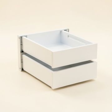 Elm Edge Under-Desk Drawer Unit - White (synthetic illustration; no displayed measurements)